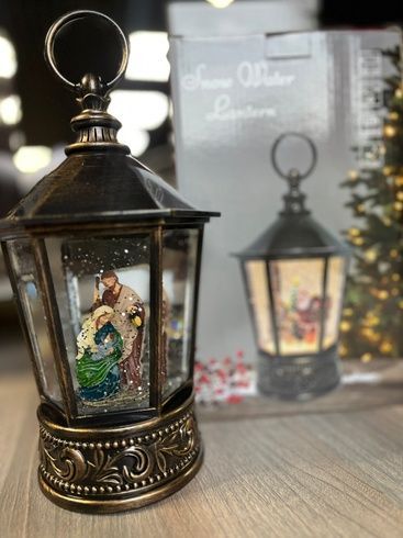 Новогодний музыкальный ночник-светильник XMAS WDL 24077A Рождественская ночь