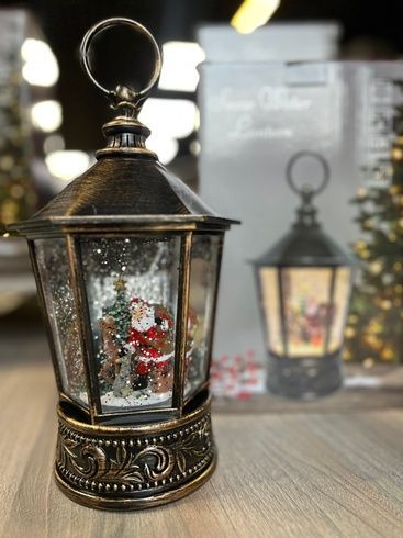 Новогодний музыкальный ночник-светильник XMAS WDL 24077A Рождественская ночь