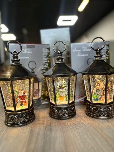 Новогодний музыкальный ночник-светильник XMAS WDL 24077A Рождественская ночь