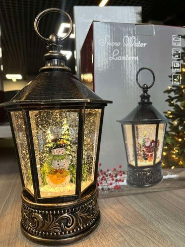 Новогодний музыкальный ночник-светильник XMAS WDL 24077A Рождественская ночь