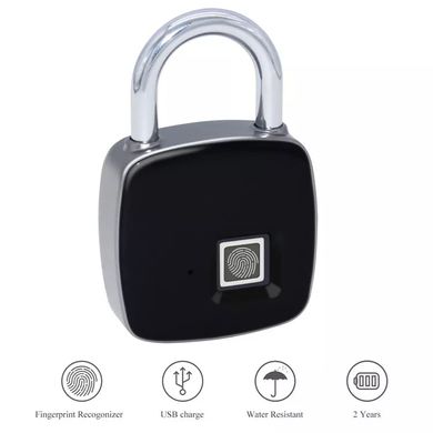 Розумний USB Smart замок зі сканером відбитка пальця Finger lock P3