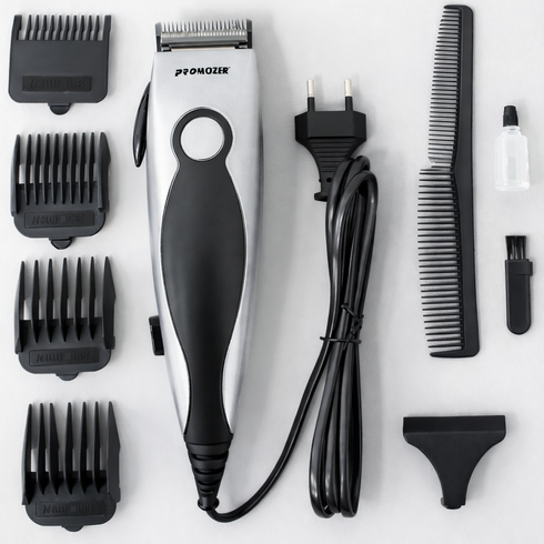 Машинка для стрижки 25 Вт MZ-325 Pro + Ножницы и Расческа