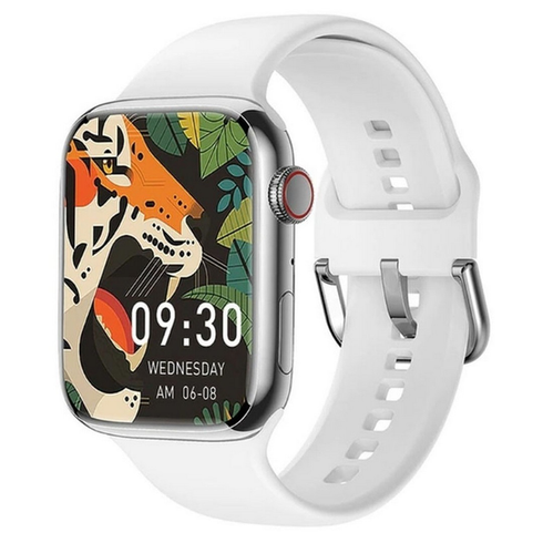 Смарт-часы Smart Watch GS7 Pro Max, 45 мм, звонки, беспроводная зарядка серый