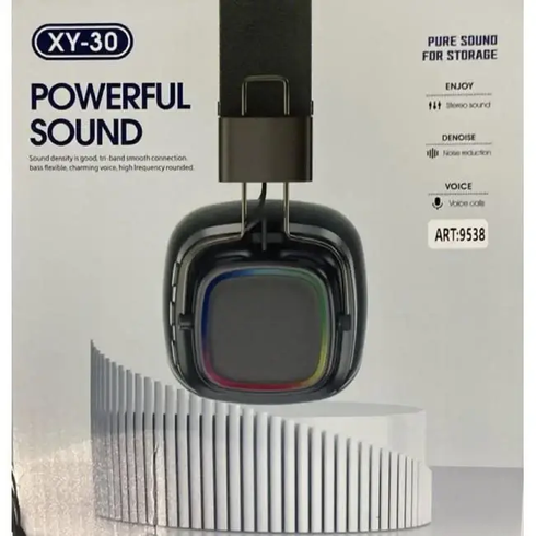 Бездротові навушники накладні Bluetooth MDR Marshall BT XY-30/9538 USB