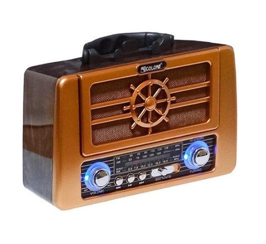 Радіоприймач акумуляторний Golon RX-BT8080 Bluetooth/USB із сонячною панеллю