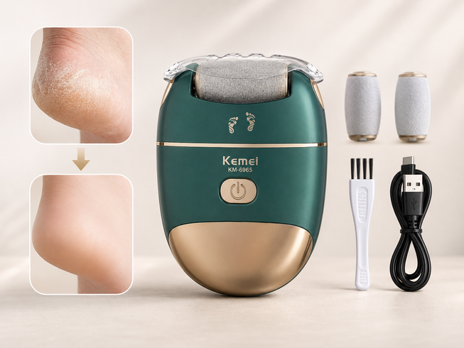 Електрична пемза для ніг Kemei KM-6865