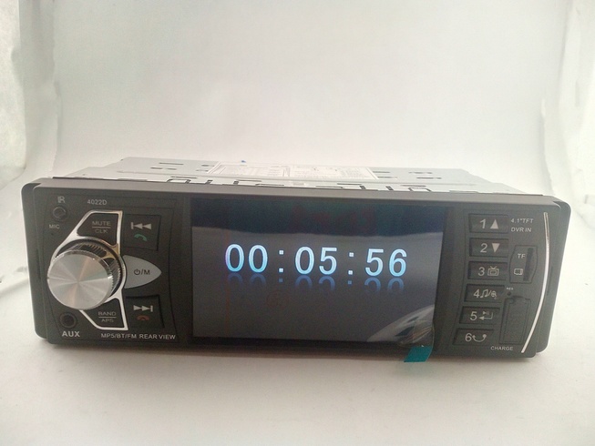 Автомагнітола 1 DIN CML-PLAY 4020CRB з екраном 4 дюйми, USB, BT, пультом на кермо