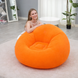 Надувне крісло-пуф Inflatable Sofa / Надувне крісло-мішок 110&times;110&times;85 см Помаранчевий