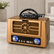 Радіоприймач акумуляторний Golon RX-BT8080 Bluetooth/USB із сонячною панеллю