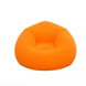Надувне крісло-пуф Inflatable Sofa / Надувне крісло-мішок 110&times;110&times;85 см Помаранчевий