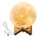 Настільний світильник місяць Magic 3D Moon Light Від Акумулятора