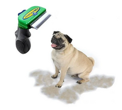 Фурминатор c кнопкой для маленьких короткошерстных собак FURminator short Hair Small Dog 4.5 см