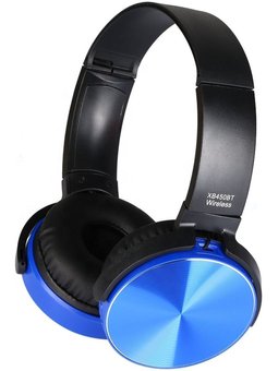 Навушники сині MDR-XB450