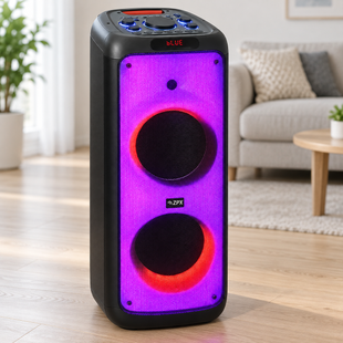Акумуляторна портативна колонка ZPX ZX-7789 800 Вт 2&times;10&Prime; + бездротовий мікрофон