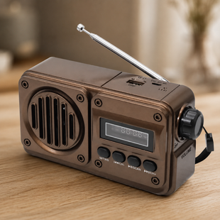 Радиоприемник Golon RX-BT499 VS Bluetooth, USB, microSD, TWS, солнечная панель, Power Bank