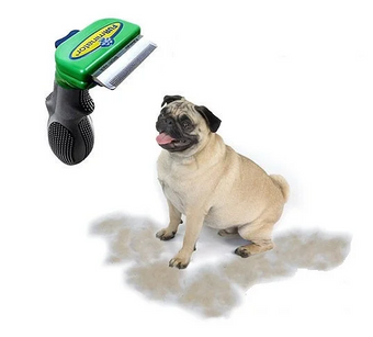 Фурмінатор з кнопкою для маленьких короткошерстих собак FURminator short Hair Small Dog 4.5 см