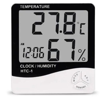 Термометр, гигрометр для измерения температуры и влажности UKC HTC-1 для дома