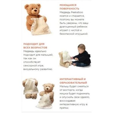 Не вмикається Інтерактивна іграшка Ведмедик Пікабу Peekaboo Bear