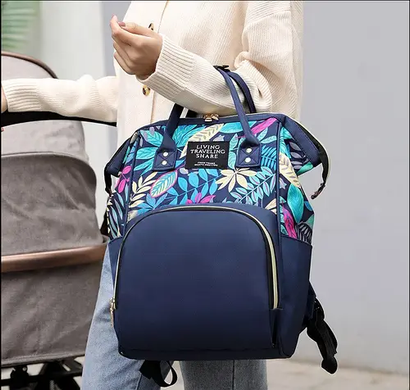 Сумка для мам серый в полоску, уличная сумка для мам и малышей, модная многофункциональная TRAVELING SHAR