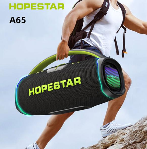 Портативная беспроводная Bluetooth колонка Hopestar A65 | с микрофоном