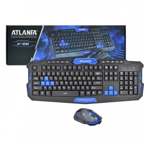 Професійна ігрова клавіатура з трьома підсвічуваннями "Atlanfa V100" + Мишка