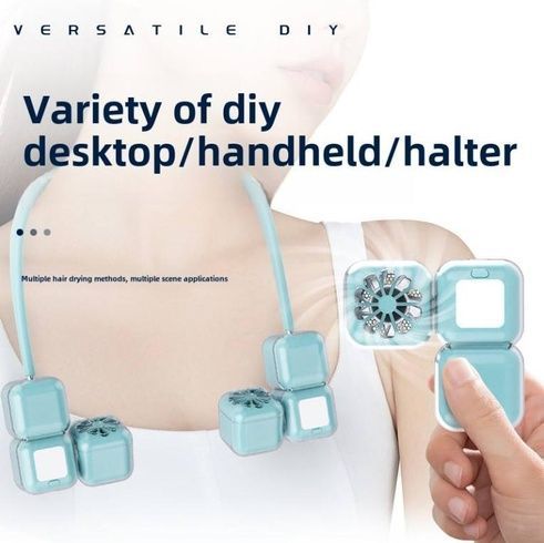 Шийний вентилятор Ice Cube, знімний Hanging neck fan AND LY-955