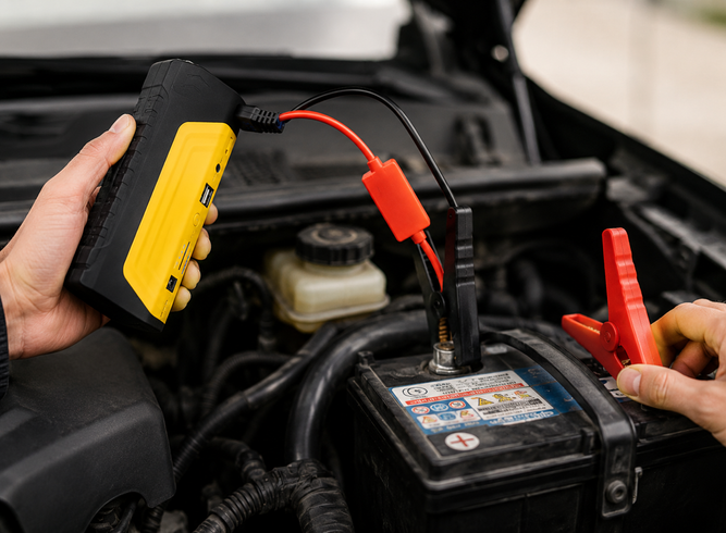 Пусковое автомобильное устройство JUMP STARTER Power Bank 50800 mAh