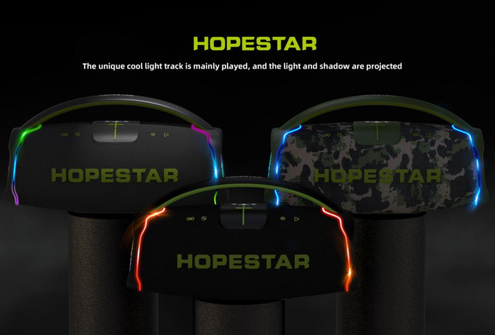 Портативная беспроводная Bluetooth колонка Hopestar A65 | с микрофоном