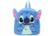 Плюшевый рюкзак Стич Disney Fairy Stitch мягкий детский рюкзак с ушками и мордочкой синий