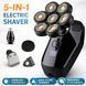Електрична бритва для чоловіків 5 в 1 Electric Shaver, Черный
