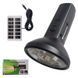 Фонарь Solar flashlight CL-058, Черный