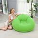 Надувне крісло-пуф Inflatable Sofa / Надувне крісло-мішок 110&times;110&times;85 см Зелений