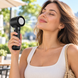 Портативний турбо-вентилятор / Turbo Handheld Fan T60 з USB заряджання / Вентилятор для охолодження