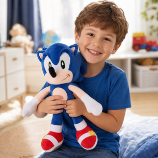 Мягкая игрушка из &laquo;Sonic the Hedgehog&raquo; Еж Соник 28см