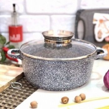 Казан UNIQUE UN 5216 24 см круглый