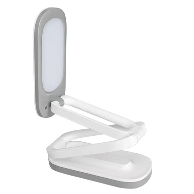 Настольная светодиодная лампа USB DESK LAMP 1964 со встроенным аккумулятором для работы и учебы, Белый