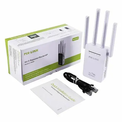 Репітер 09 LV-WR WIFI роутер +REPEATER/AP Mega, Білий
