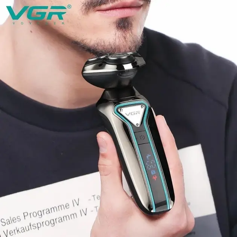 Професійна акумуляторна бритва для бороди VGR V-323