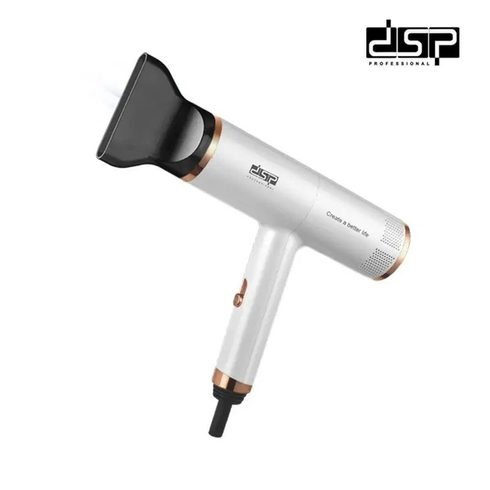 Мощный фен для укладки волос DSP 30253 Белый