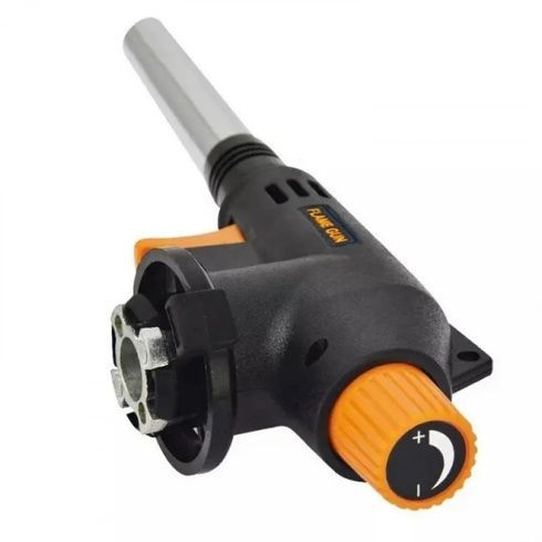 Туристическая газовая горелка Cyclone Flame Gun 930 с пьезоподжигом и регулировкой пламени