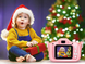 Детский цифровой фотоаппарат Smart Kids Kitty с 2" экраном 20Мп в силиконовом чехле "Кошечка" со встроенными играми