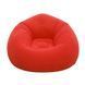 Надувне крісло-пуф Inflatable Sofa / Надувне крісло-мішок 110&times;110&times;85 см Червоний