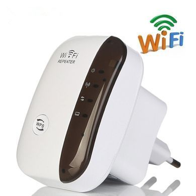 Беспроводной WI-FI репитер сигнала 802.11N/B/G 2dBi Ретранслятор WIFI Усилитель WIFI сигнала, Белый