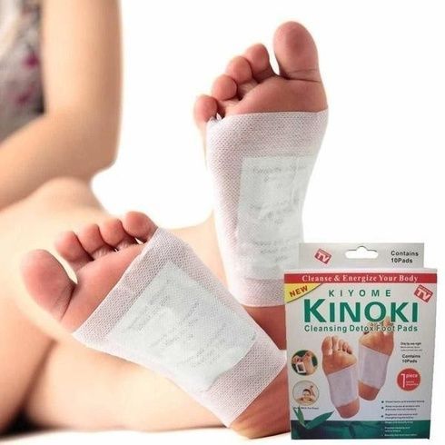Пластир для виводу токсинів KINOKI, Білий