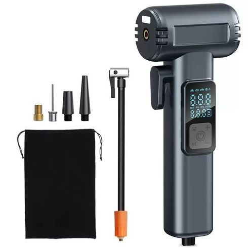 Автомобільний компресор 150PSI 12V, що перезаряджається, з Powerbank SW-201B