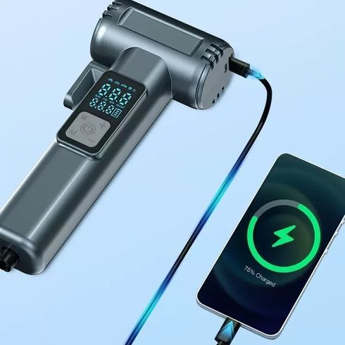 Автомобільний компресор 150PSI 12V, що перезаряджається, з Powerbank SW-201B