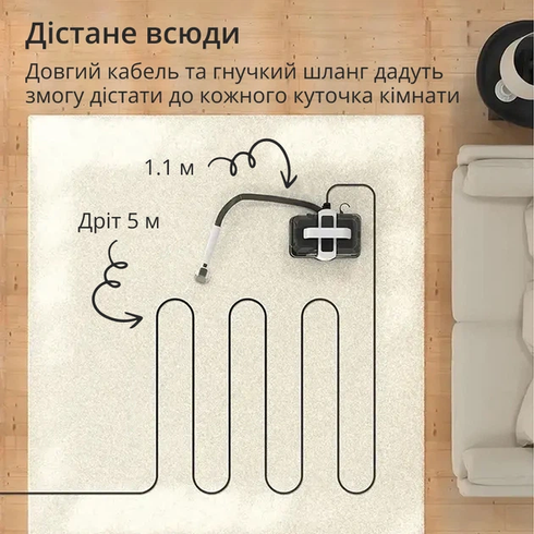 Універсальний миючий пилосос DOCTOR-101  для чищення для килимів, текстилю, меблів та автомобіля