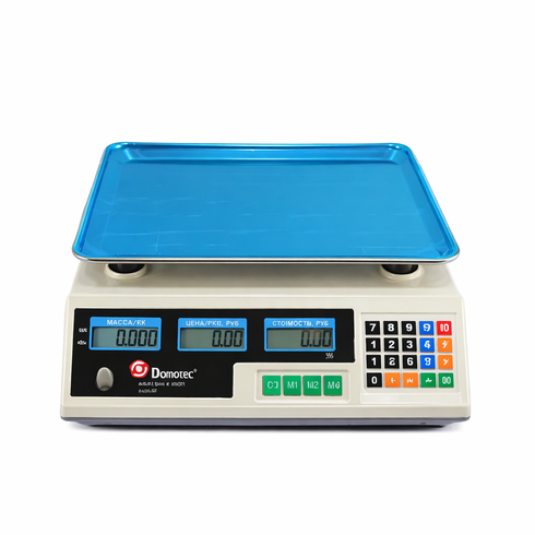 Весы торговые электронные настольные DOMOTEC MS-228 до 50 кг