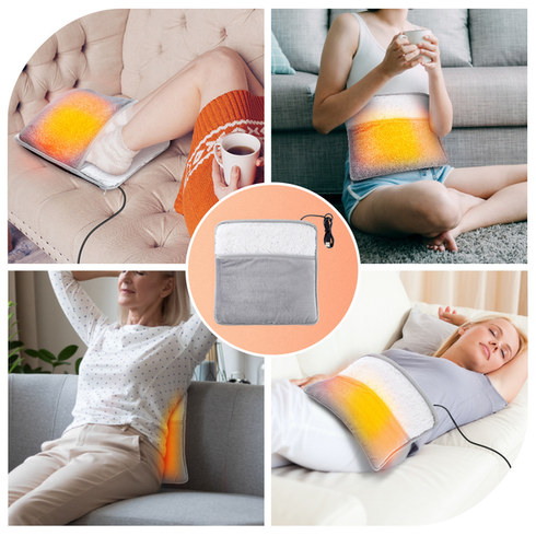 Электрогрелка для ног до 60&deg;С (30&times;30см), от USB, Foot warmer / Термогрелка для ног / Электроковрик для ног