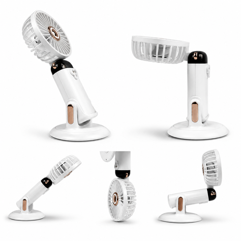 Портативний складний вентилятор / Вентилятор ручний акумуляторний Mini Fan TP-01